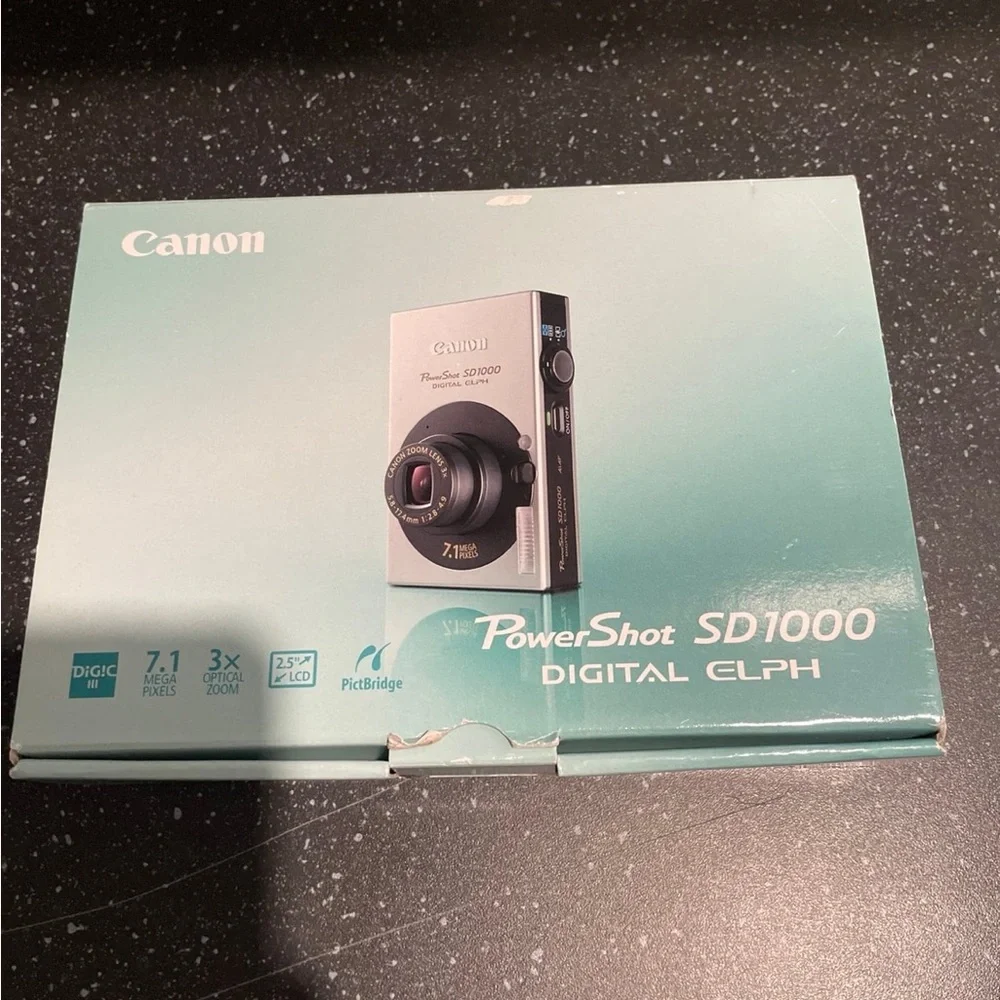 Canon PowerShot SD 1000 digital camera